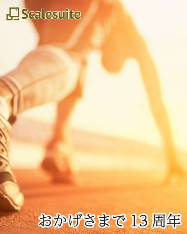 スケールスイートはおかげさまで13周年